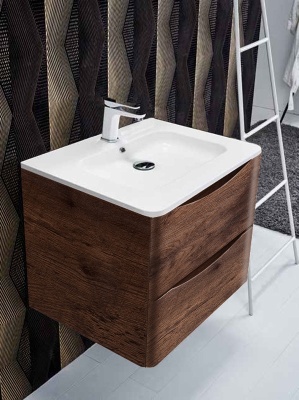 Тумба под раковину Vincea Roberta VMC-1R600RW подвесная R.Wood