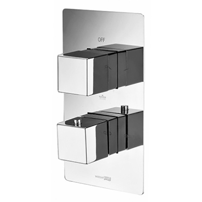 Смеситель для душа WasserKRAFT АIme Thermo 1544 Хром Смеситель для душа WasserKRAFT АIme Thermo 1544 Хром