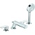Смеситель на борт ванны Kludi Pure&Style 404250575 Хром