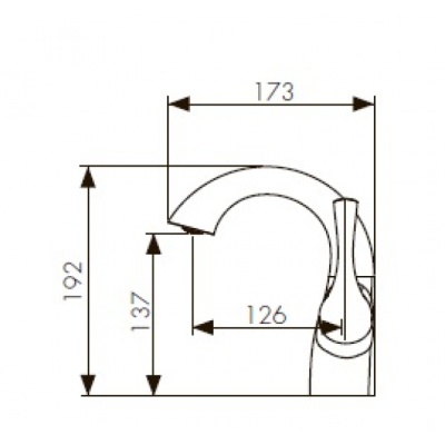 Смеситель для раковины Kaiser Comba 48011 Хром