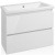 Тумба под раковину Style Line Даймонд 70 Люкс Plus подвесная Белый глянец