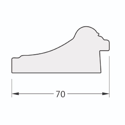 Зеркало Evoform Exclusive Floor 198х108 Состаренное золото с плетением