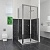 Душевой уголок RGW Classik CL-31 80x80 профиль Хром стекло прозрачное
