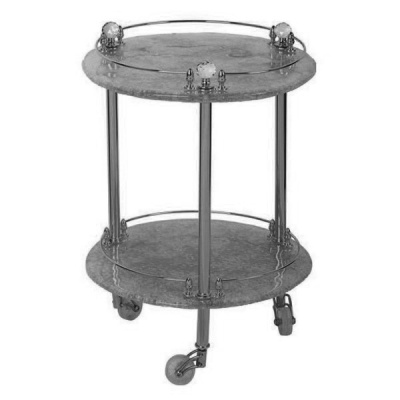 Столик Migliore Cristalia Swarovski ML.CRS-60.249 CR (хром)