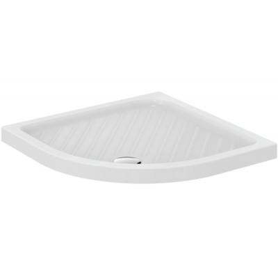 Керамический поддон для душа Vidima Fresh 90x90 угловой с антискользящим покрытием