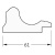 Зеркало Evoform Definite 64х64 Беленый дуб Зеркало Evoform Definite 64х64 Беленый дуб