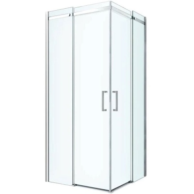 Душевой уголок Berges Wasserhaus Melita 100х100 061024 профиль Хром стекло прозрачное