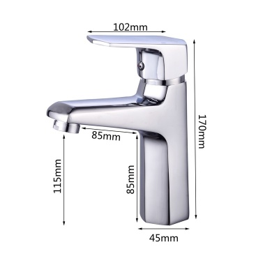 Смеситель для раковины River Lux R016 10000003198 Хром