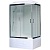 Душевая кабина Royal Bath BP 100х80 RB8100BP6-WC-CH-R стекло матовое задняя стенка Белая