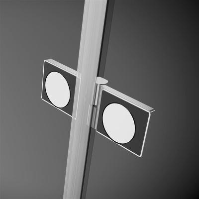 Душевая стенка Radaway Arta S 2 100 боковая профиль Хром стекло прозрачное