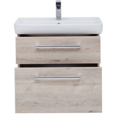 Тумба под раковину Dreja Q Max 70 77.0006D подвесная Дуб кантри