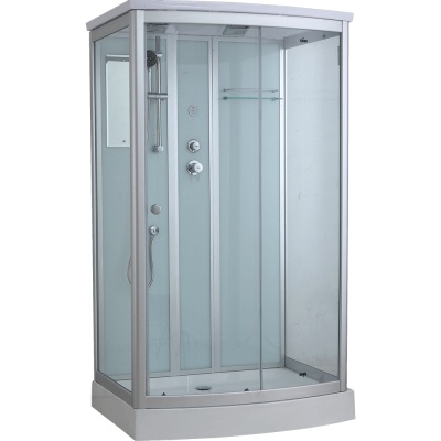 Душевая кабина Timo Standart T-6615 S 120x90 профиль Хром стекло прозрачное