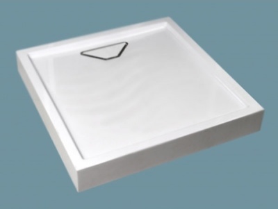 Душевой поддон из искусственного камня WeltWasser WFS 90x90 10000002898 Белый