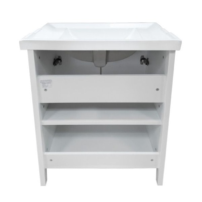 Тумба с раковиной Comforty Тбилиси 70 3132629 Белая