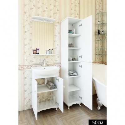 Тумба с раковиной Sanflor Софи 50 С0002221 Белая