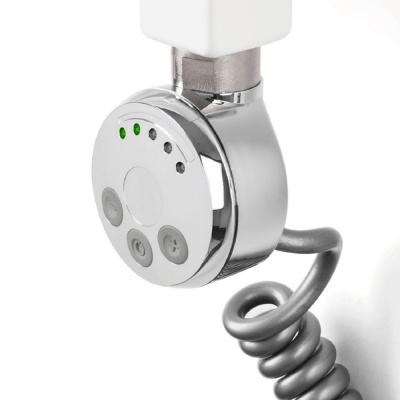 Электрический полотенцесушитель Terminus Арктур П8 500x796 4660059920436 с полкой Хром