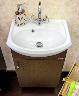 Тумба с раковиной Sanflor Мокко 45 R Н0000000765 Венге