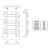 Электрический полотенцесушитель Grota Rivolo 50x90 Хром