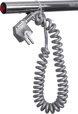 Полотенцесушитель электрический Domoterm S-образный DMT 112 42*70 EK L Хром