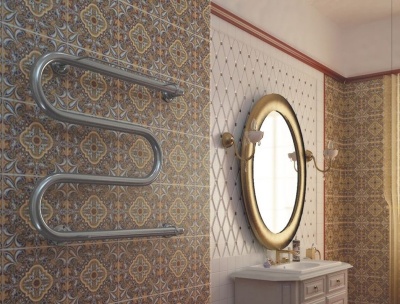 Водяной полотенцесушитель Ника Simple М1/СП 3/4 50x100 с полкой Хром