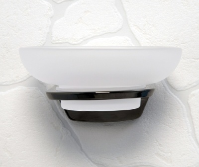 Мыльница WasserKRAFT Glan K-5129 Черная глянцевая