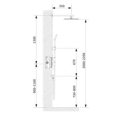 Душевая система Timo Petruma SX-5159/00SM chrome Хром