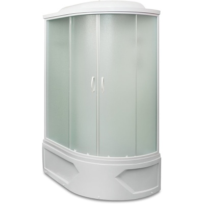 Душевая кабина Mirwell MR 3512TP 120х80 R профиль Белый стекло матовое