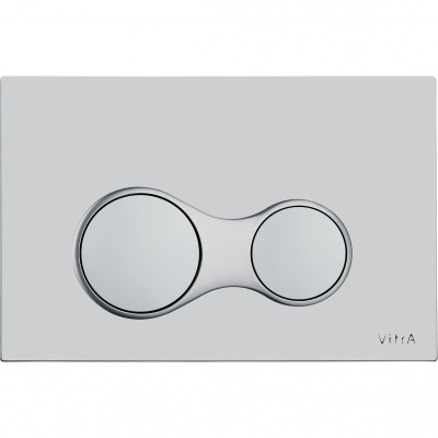 Клавиша смыва Vitra 740-0480 для унитаза Хром глянцевый