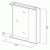 Зеркало со шкафом BelBagno MARINO-SPC-700/750-1A-BL-P-R 70 с подсветкой Bianco Lucido Зеркало со шкафом BelBagno MARINO-SPC-700/750-1A-BL-P-R 70 с подсветкой Bianco Lucido