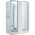 Душевая кабина Orans SR-89102S L white 150x100 с баней профиль Белый задние стенки Белые