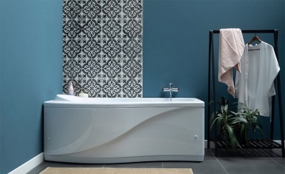 Акриловая ванна Aquanet Borneo 170x90 L 00203909+243000+204668 с гидромассажем