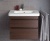 Тумба под раковину Duravit Durastyle 60 DS648005353 подвесная Тёмный каштан