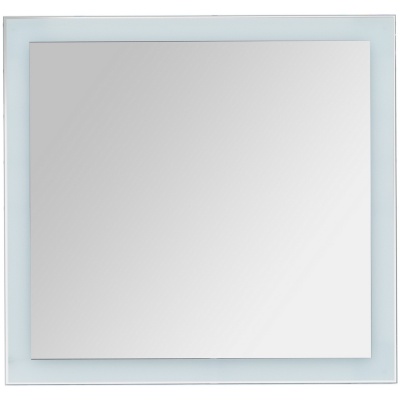 Зеркало Dreja Kvadro 80х85 77.9012W с подсветкой Белое