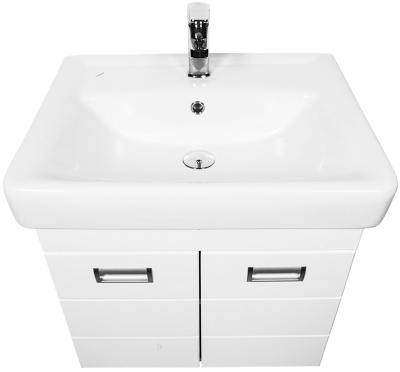 Тумба с раковиной Orange Таис 60 подвесная Белая