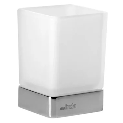 Стакан для зубных щеток Inda Lea A1810ZCR21 Хром Стакан для зубных щеток Inda Lea A1810ZCR21 Хром