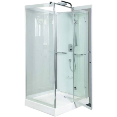 Душевая кабина WeltWasser WW1000 Maine-1 120x90 10000001657 R профиль Хром стекло прозрачное