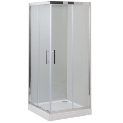 Душевой уголок Aquanet Delta Cube NPE1142 100x100 профиль Хром, стекло прозрачное
