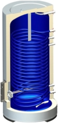 Водонагреватель накопительный Thermex ER 300 V (combi) Белый