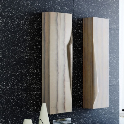 Шкаф пенал Aqwella Clarberg Papyrus Wood 35 Pap-w.05.35/LIGHT подвесной Светлое дерево
