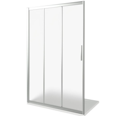 Душевая дверь в нишу Good Door Orion WTW-130 130 профиль Хром стекло прозрачное