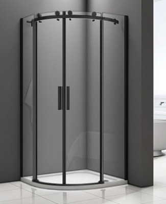 Душевой уголок Good Door Galaxy R-TD-100-C-B 100x100 профиль Черный стекло прозрачное Душевой уголок Good Door Galaxy R-TD-100-C-B 100x100 профиль Черный стекло прозрачное