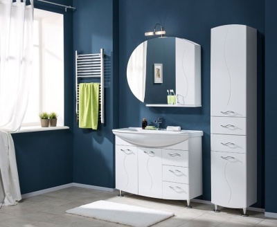 Шкаф пенал Aquanet Моника 40 186778 R Белый