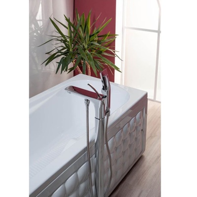 Акриловая ванна Aquanet Rosa 170x75 с гидромассажем