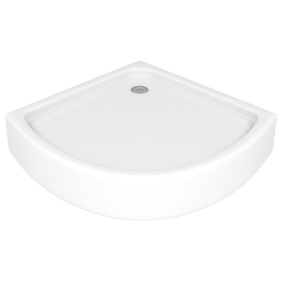 Акриловый поддон для душа Bas Плуто 80x80 Белый