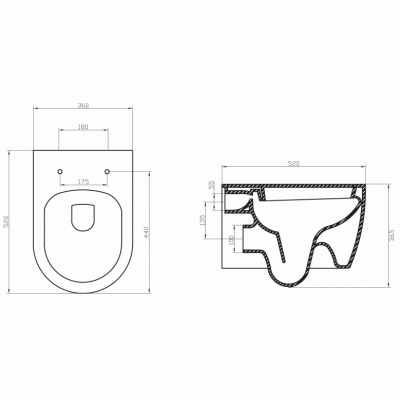 Комплект мебели для ванной BelBagno SET BB N5 Marino 80 подвесной Rovere Grigio