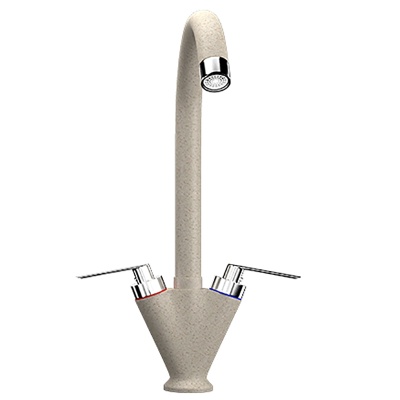 Смеситель для кухни Ulgran U-011 Песочный