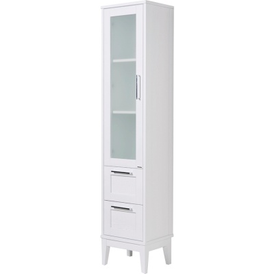 Шкаф пенал ValenHouse Эйвори 40 L AV40_КБL L Белый