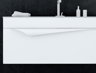 Тумба под раковину Aqwella Clarberg Papyrus 100 PAP0110 подвесная Белая