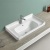 Тумба с раковиной Comforty Рига 80 4139026 подвесная Дуб сонома
