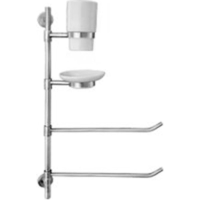 Стойка настенная Manzzaro Aperto 27.28.00 Хром